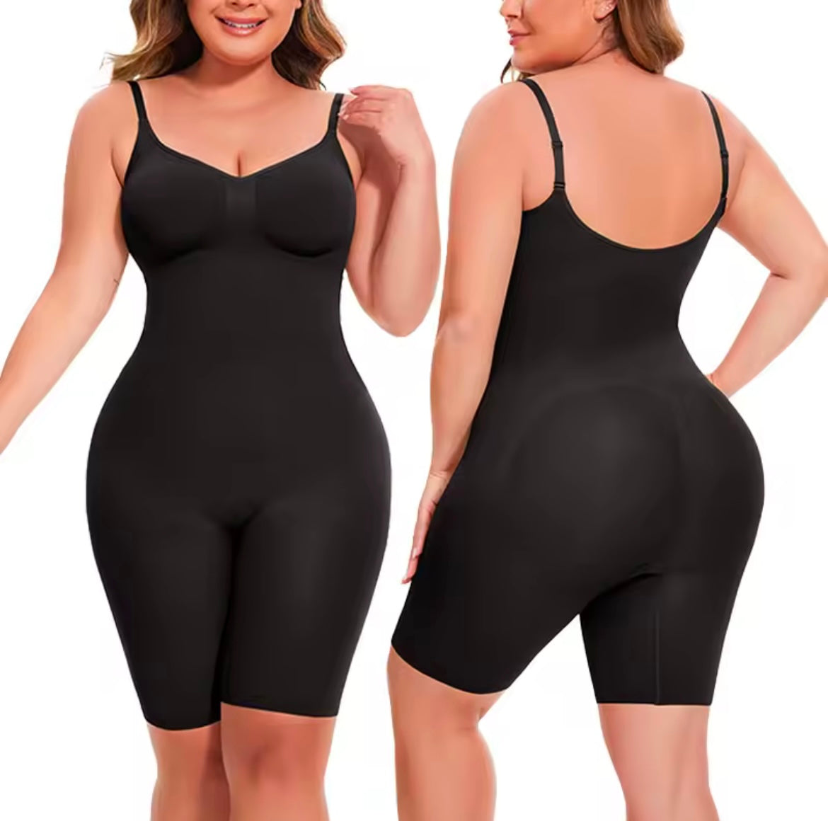 Vere Seamless Sculpt Mid-Thigh Bodysuit