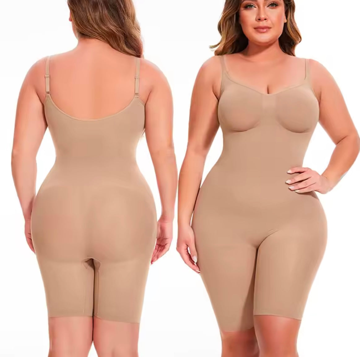 Vere Seamless Sculpt Mid-Thigh Bodysuit