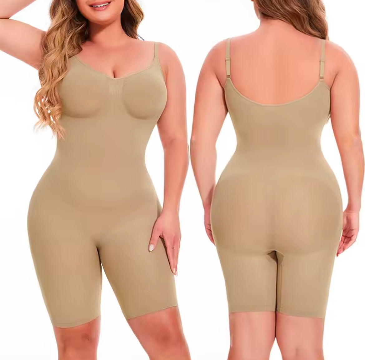 Vere Seamless Sculpt Mid-Thigh Bodysuit