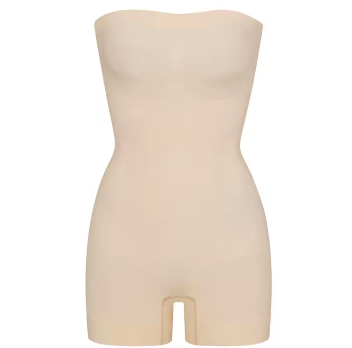 Vere Seamless Sculpt Strapless Mid-Thigh Bodysuit