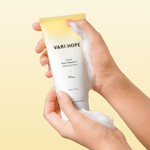 VARIHOPE 8 Days Pure Vitamin C Cleansing Foam 120ml